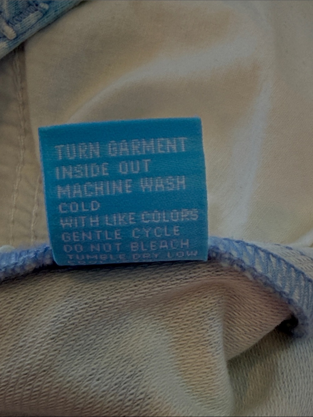 J. McLaughlin Light Blue Marble-Print Skinny Jeans size 8low rise Y2K - Picture 5 of 16